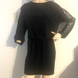 White House Black Market black long sleeve dress